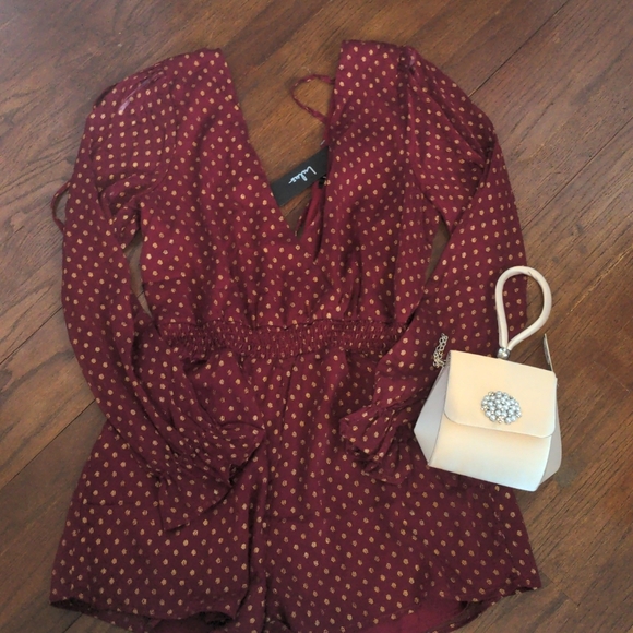 NWT Lulu's Romper Size M - Picture 7 of 9